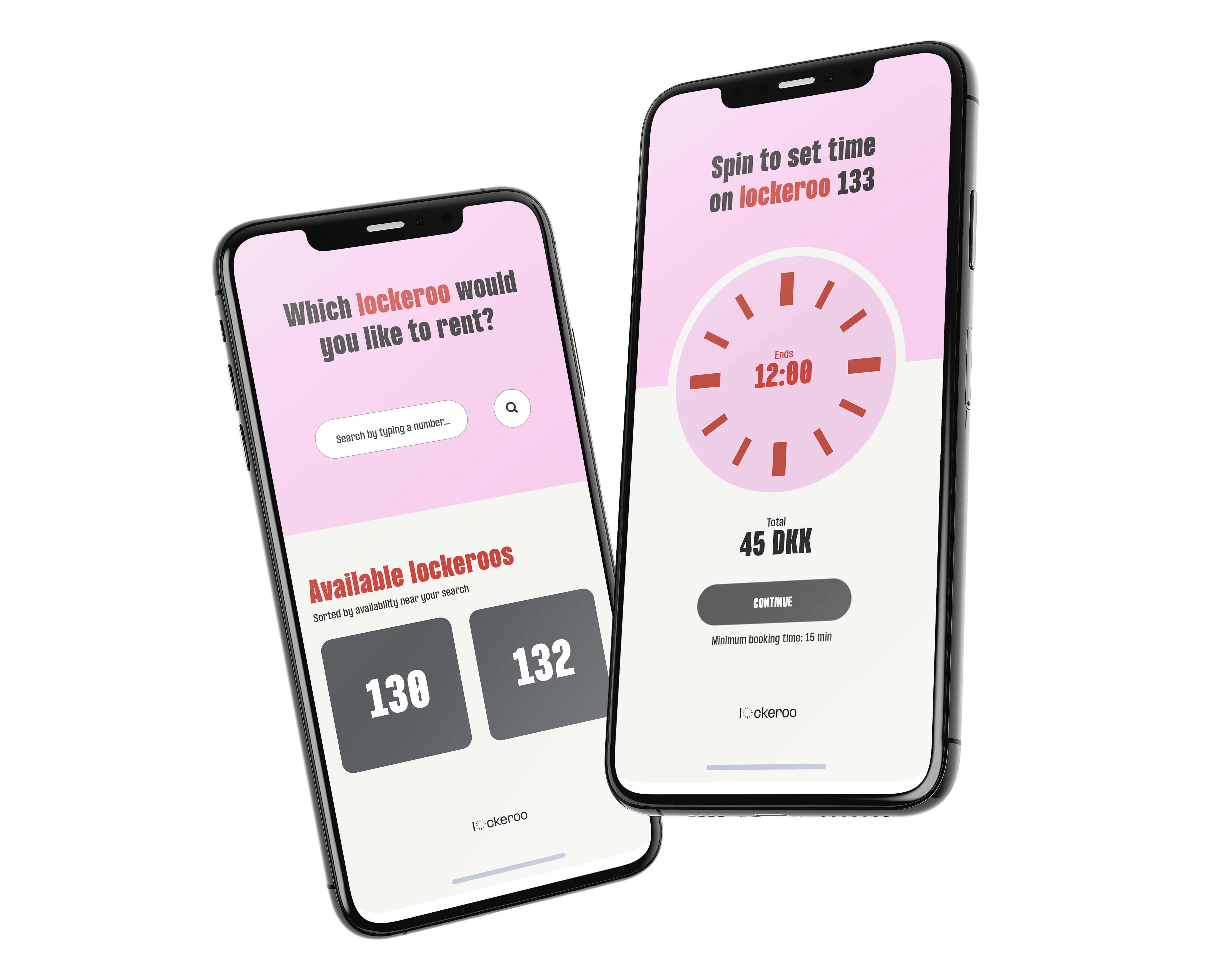 Mobile app screen 1
